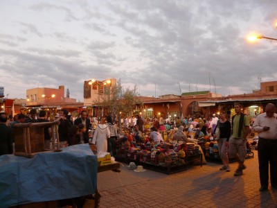 La place Djemaa El Fna