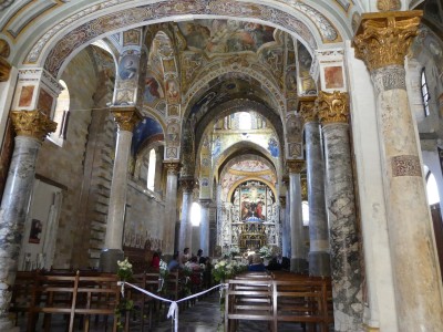 Intérieur de l'église de la Martorana