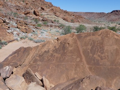 Peintures rupestres de Twyfelfontein