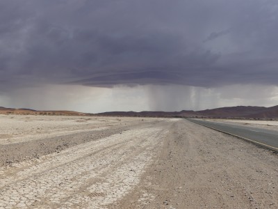 Orage sur la vallée de la mort - Sossusvlei