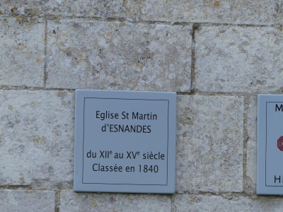 Eglise Saint-Martin d'Esnandes
