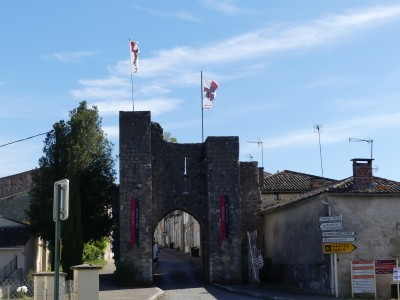 Anciennes portes de la ville à Sauveterre-de-Guyenne