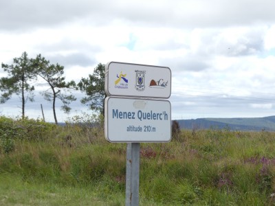 Menez Quelerc'h altitude 210m