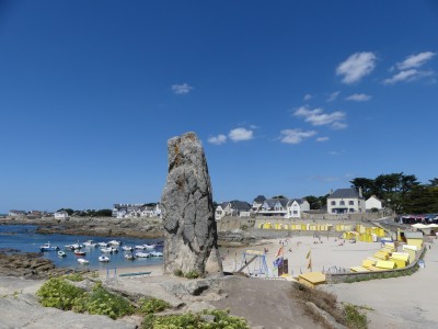 Menhir saint Michel Batz-sur-Mer