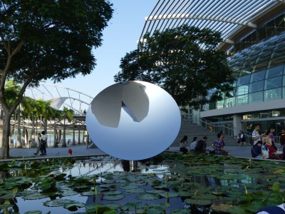 Sky Mirror by Anish Kapoor