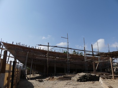 Constuction d'un boutre